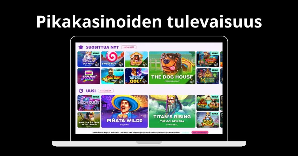läppäri ja nettikasino
